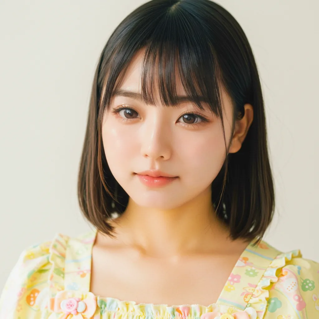 風俗写真加工 アフター: 自然な肌質感の仕上がり